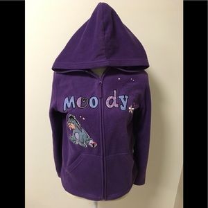 Disney Eeyore Moody Purple Hoodie